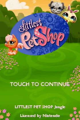 Littlest Pet Shop - Jungle (USA) (En,Fr,Es) screen shot title